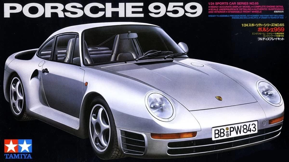 Tamiya 1/24 1986 Porsche 959 Model Kit