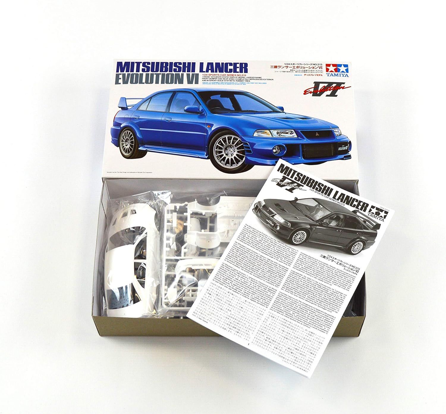 Tamiya 1/24 Mitsubishi Lancer Evolution VI Model Kit