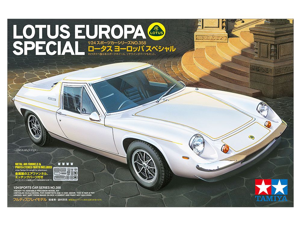 Tamiya 1/24 Scale Lotus Europa Special Model Kit