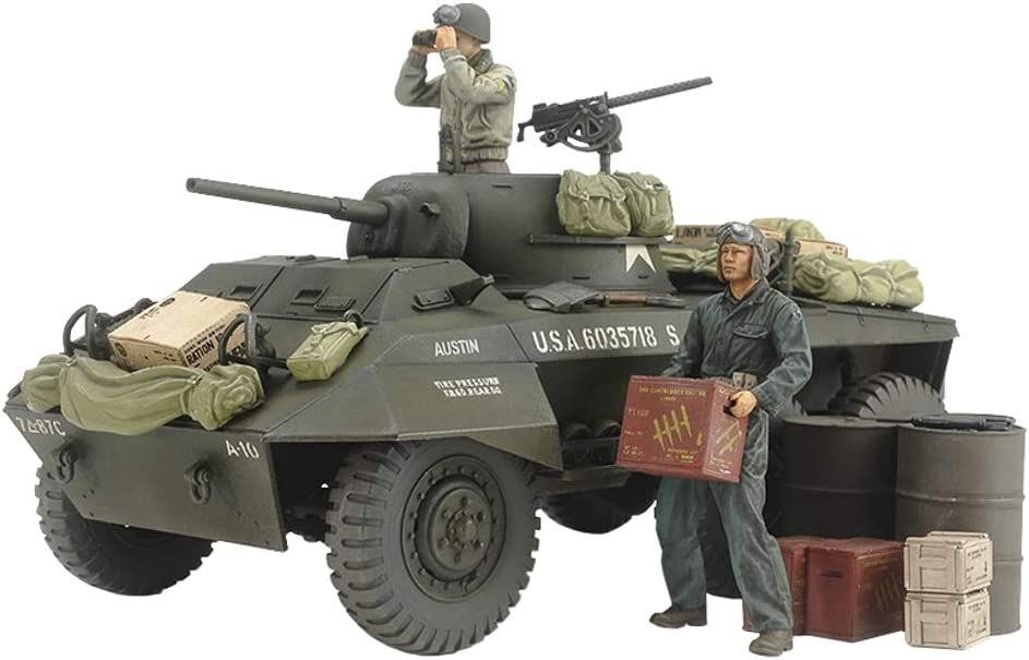 Tamiya 1/35 Scale US M8 Light Armored Car \"Greyhound\" Combat