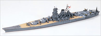 Tamiya 1/700 Scale Yamato Japanese Battleship Waterline Series