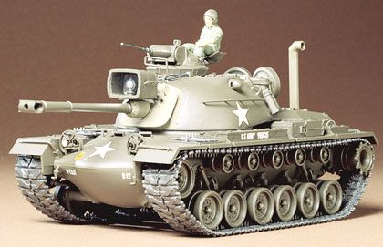 Tamiya 1/35 Scale US M48A3 Patton Heavy Tank Model Kit