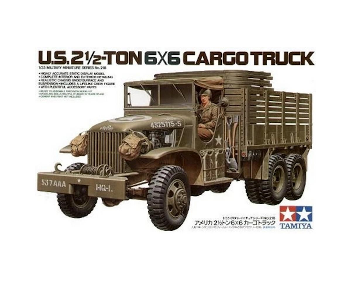 Tamiya 1/35 Scale US 2 1/2 Ton 6x6 Cargo Truck Model Kit
