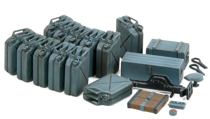 Tamiya 1/35 Scale German Jerry Can Set (Early Type) - Model
