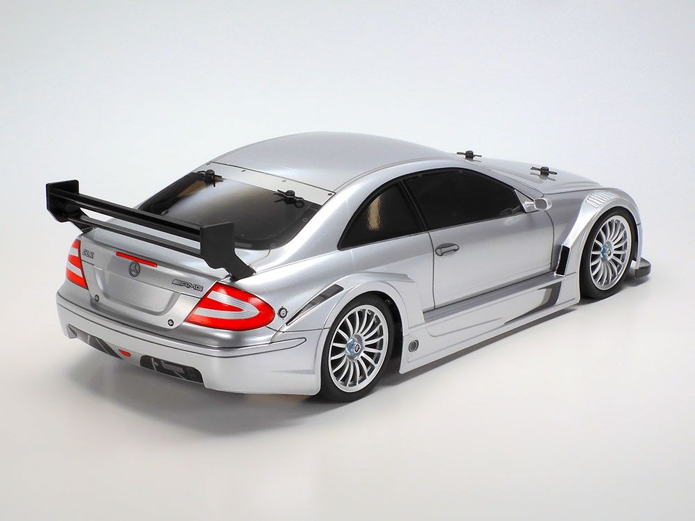 Tamiya 1/10 TT02 2002 Mercedes-Benz CLK AMG Racing Ver Silver