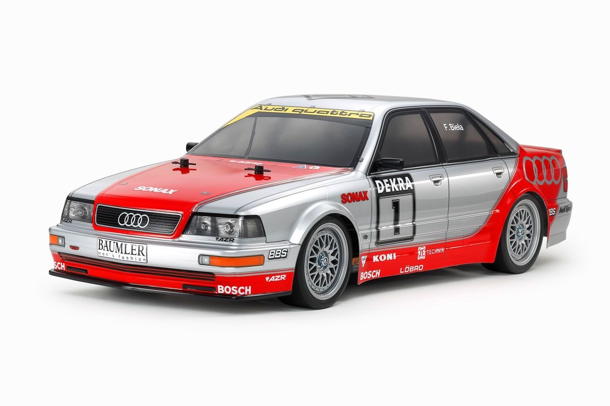 Tamiya RC 1/10 4WD 1992 AUDI V8 TT02 On Road Touring Car Kit