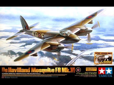 Tamiya 1/32 Scale DE Havilland Mosquito FB MK.VI Model Kit