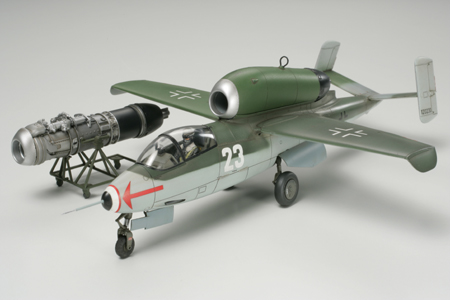 Tamiya 1/48 Scale German Heinkel HE162 Salamander Model Kit