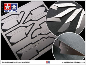 Tamiya Photo-Etched Craft Saw - Click Image to Close