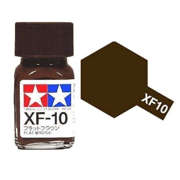 Tamiya Enamel Flat Brown Matt - 10 ml - Click Image to Close