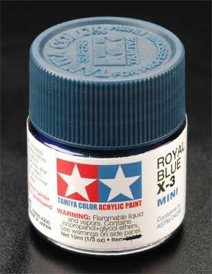 Tamiya X-3 Royal Blue - 10ml - Click Image to Close