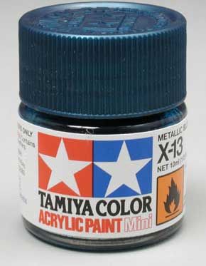 Tamiya X-13 Metallic Blue - 10ml - Click Image to Close