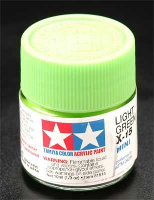 Tamiya X-15 Light Green - 10ml