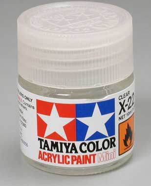 Tamiya X-22 Clear - 10ml - Click Image to Close