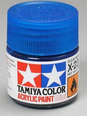 Tamiya X-23 Clear Blue - 10ml