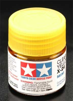 Tamiya X-24 Clear Yellow - 10ml - Click Image to Close