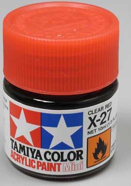 Tamiya X-27 Clear Red - 10ml