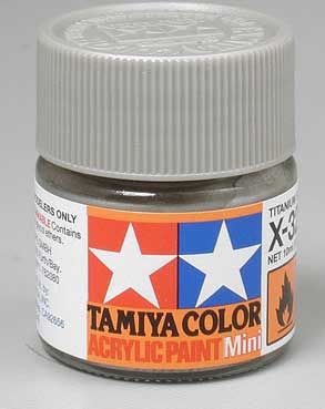 Tamiya X-32 Titanium Silver - 10ml