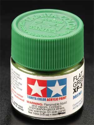 Tamiya XF-5 Flat Green - 10ml - Click Image to Close