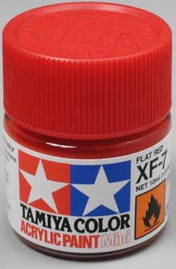 Tamiya XF-7 Flat Red - 10ml