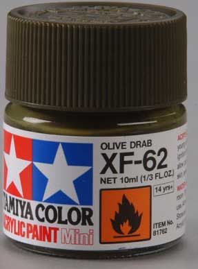 Tamiya XF-62 Olive Drab - 10ml