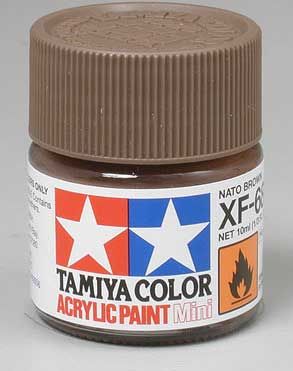 Tamiya XF-68 NATO Brown - 10ml - Click Image to Close