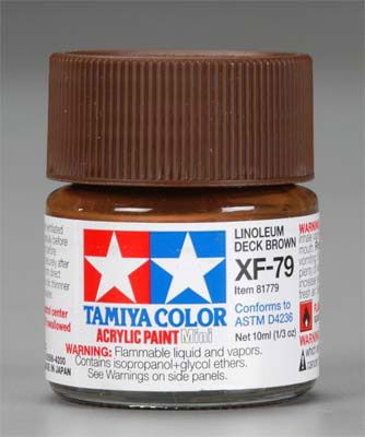 Tamiya XF-79 Linoleum Deck Brown - 10ml