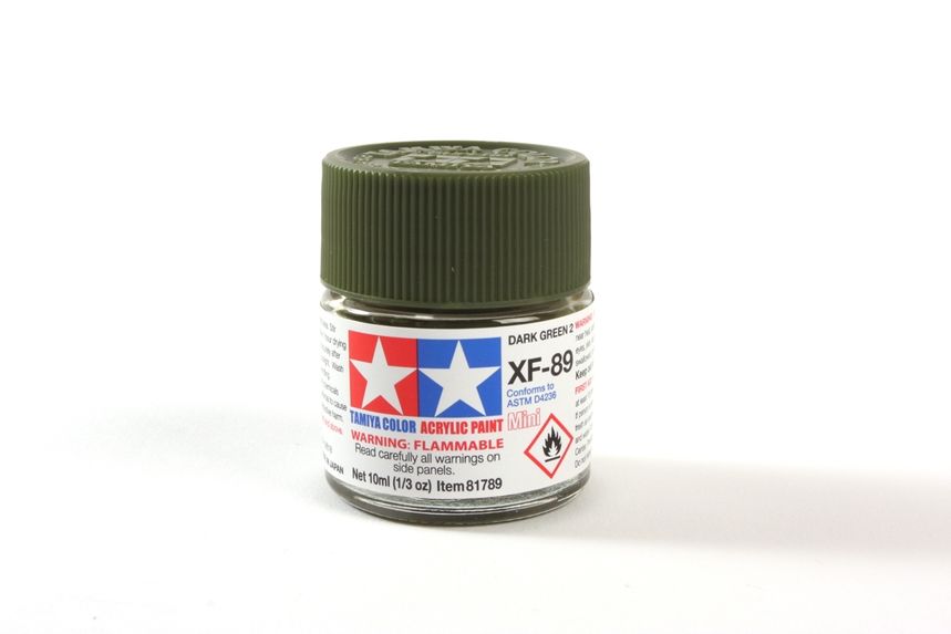 Tamiya XF-89 Dark Green 2 - 10ml - Click Image to Close