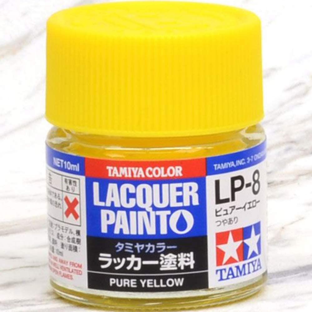 Tamiya LP-8 Pure yellow - Click Image to Close