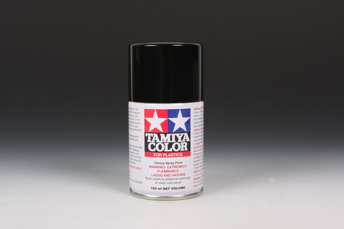 Tamiya TS-6 Matt Black 100ml Spray Can