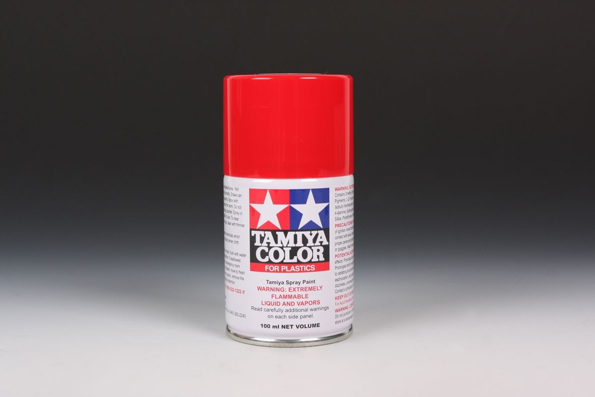 Tamiya TS-8 Italian Red 100ml Spray Can - Click Image to Close