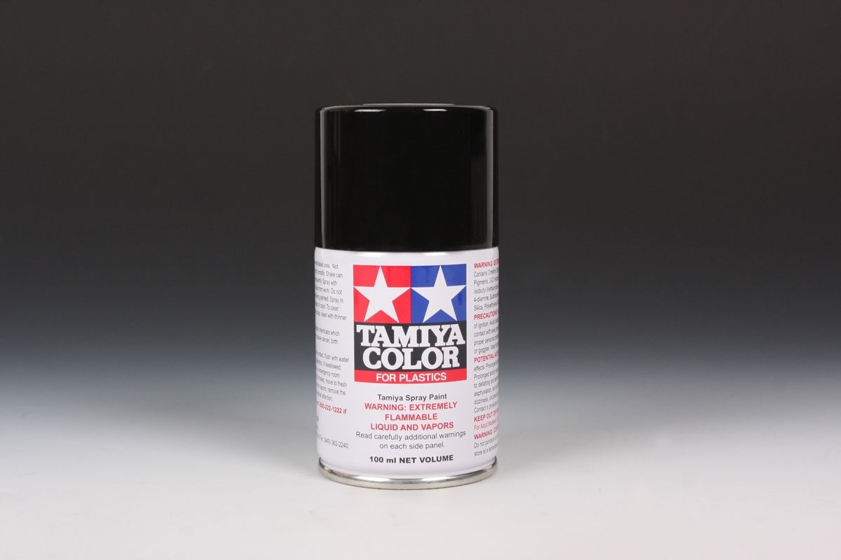 Tamiya TS-14 Black 100ml Spray Can - Click Image to Close