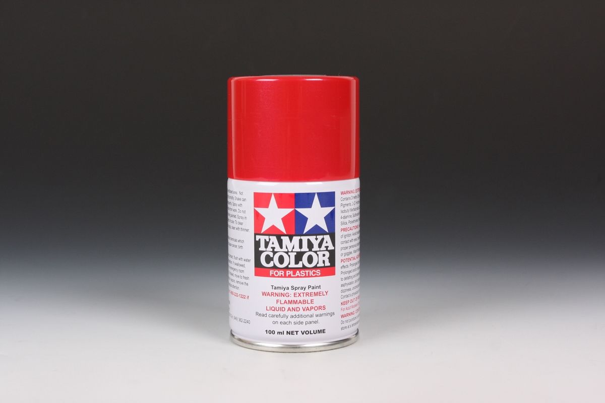 Tamiya TS-18 Metallic Red 100ml Spray Can - Click Image to Close