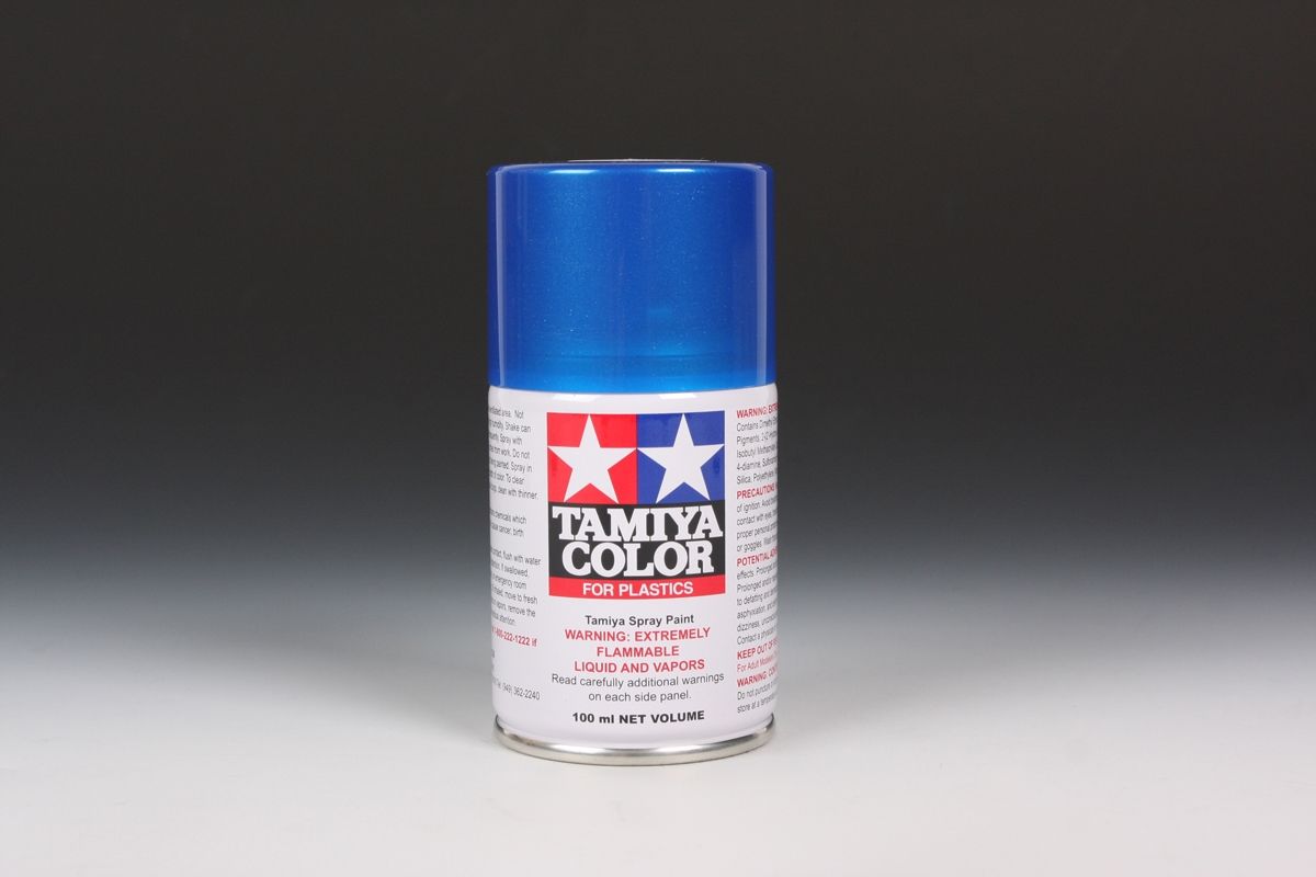 Tamiya TS-19 Metallic Blue 100ml Spray Can - Click Image to Close