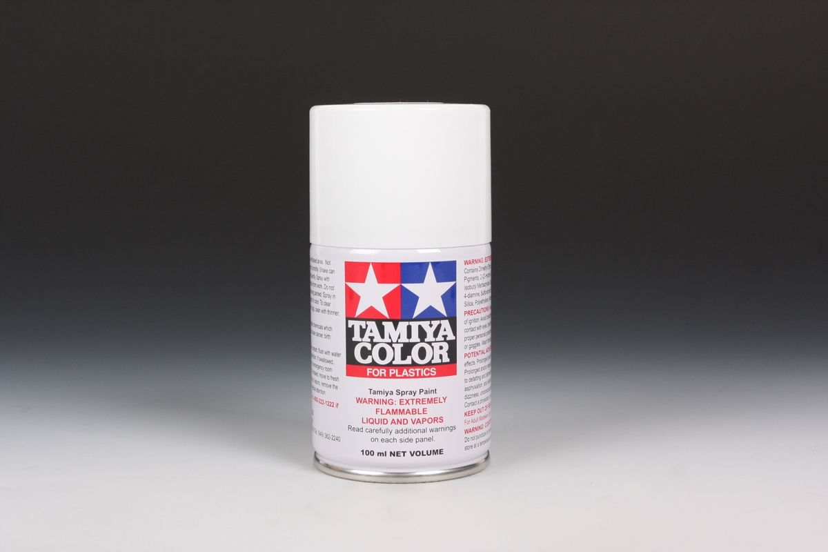 Tamiya TS-26 White 100ml Spray Can - Click Image to Close