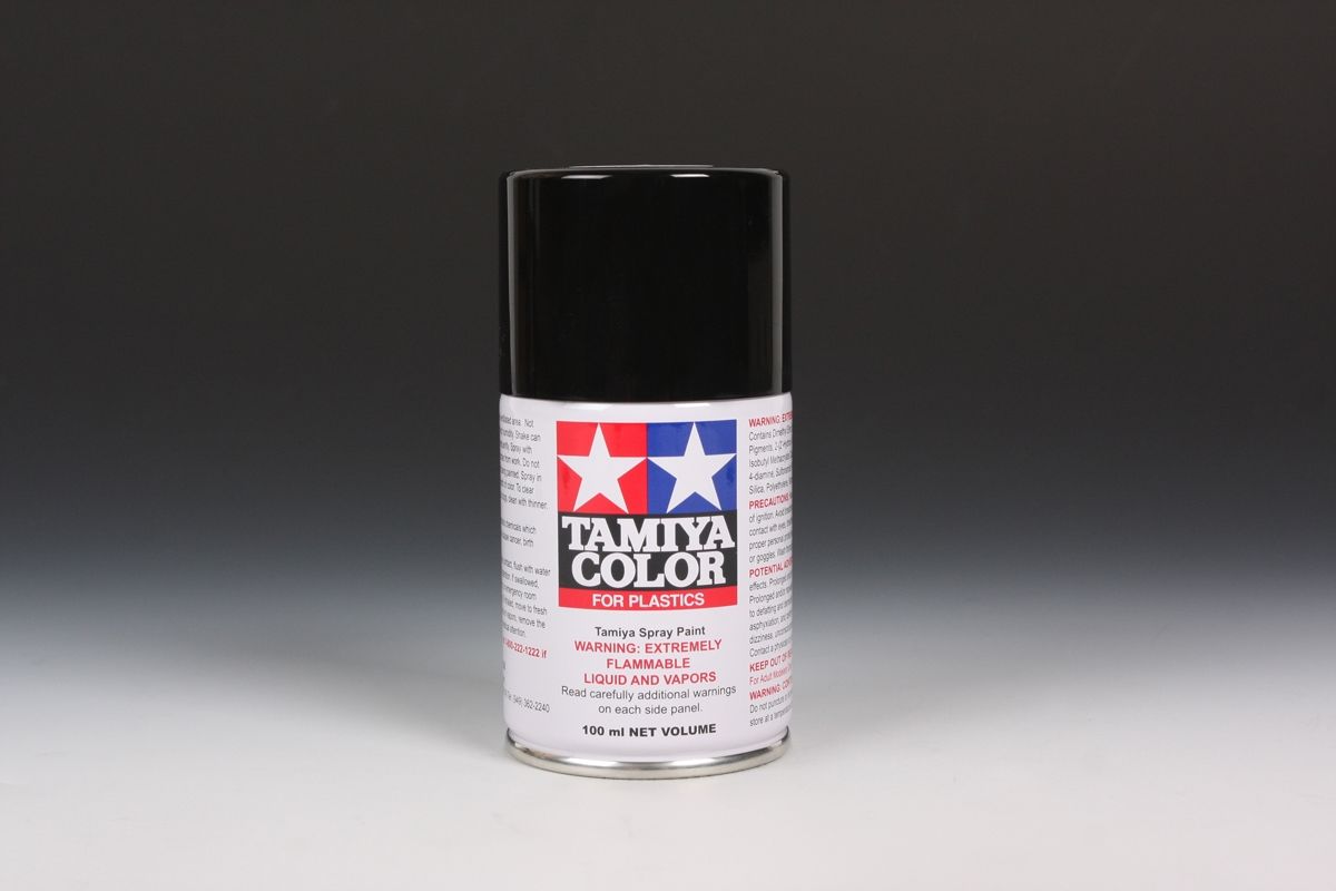 Tamiya TS-29 100ml Spray Can SEMI GLOSS BLACK - Click Image to Close