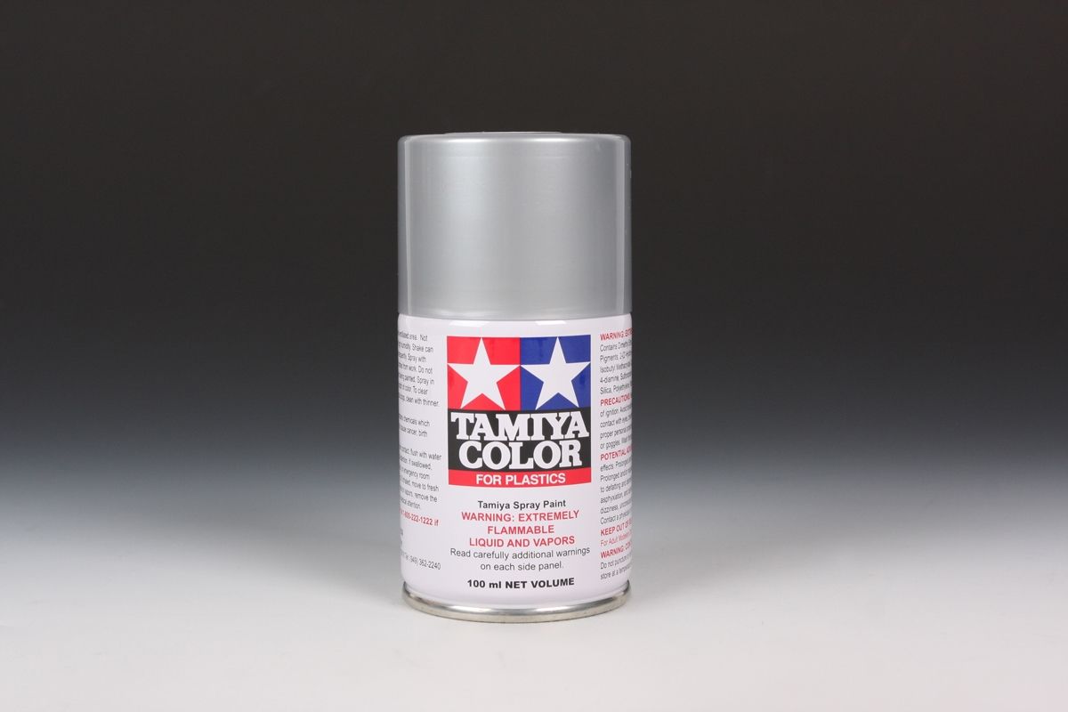 Tamiya TS-30 Silver Leaf 100ml Spray Can - Click Image to Close