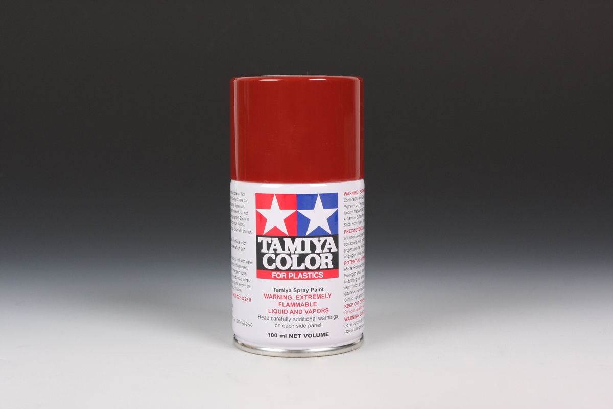 Tamiya TS-33 Dull Red 100ml Spray Can - Click Image to Close