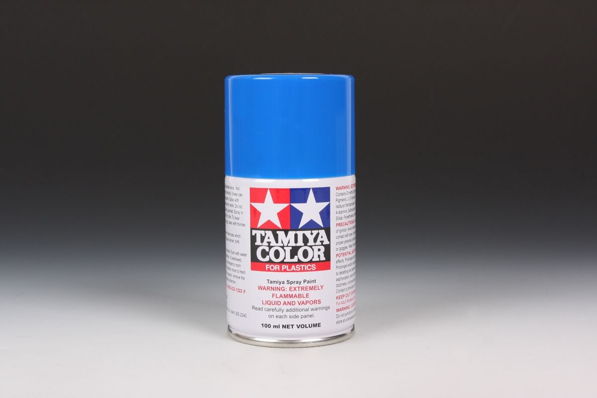 Tamiya TS-44 Brilliant Blue 100ml Spray Can - Click Image to Close