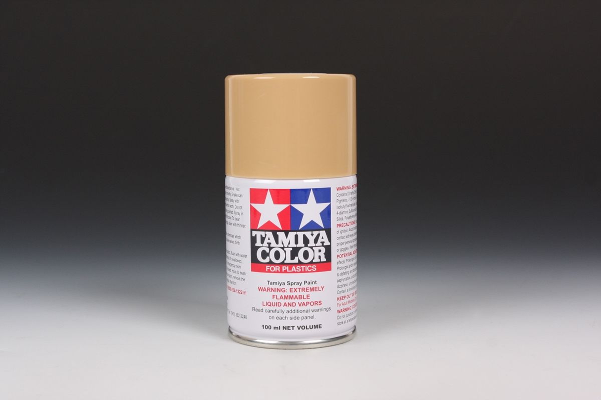 Tamiya TS-46 Light Sand 100ml Spray Can - Click Image to Close