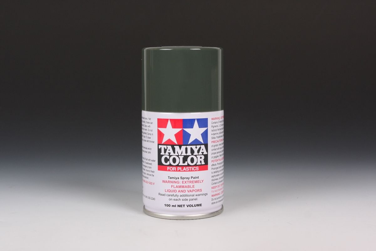 Tamiya TS-70 Olive Drab 100ml Spray Can - Click Image to Close