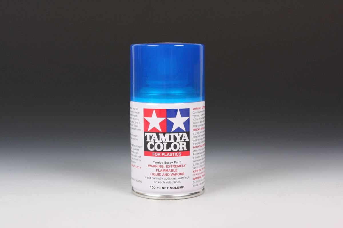 Tamiya TS-72 Clear Blue 100ml Spray Can - Click Image to Close