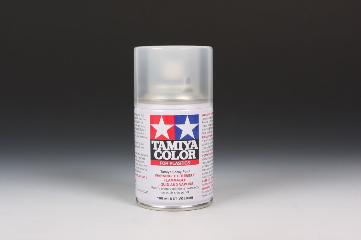 Tamiya TS-80 Flat Clear 100ml Spray Can - Click Image to Close