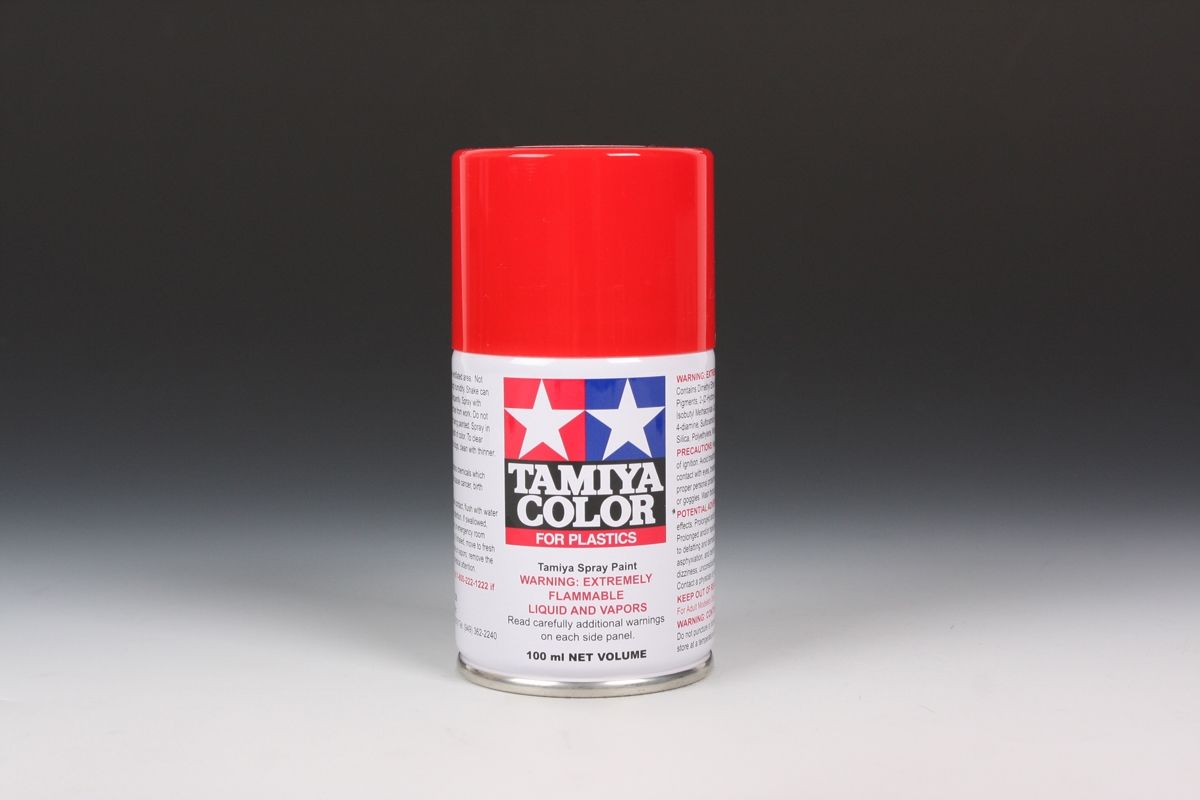 Tamiya TS-86 Pure Red 100ml Spray Can