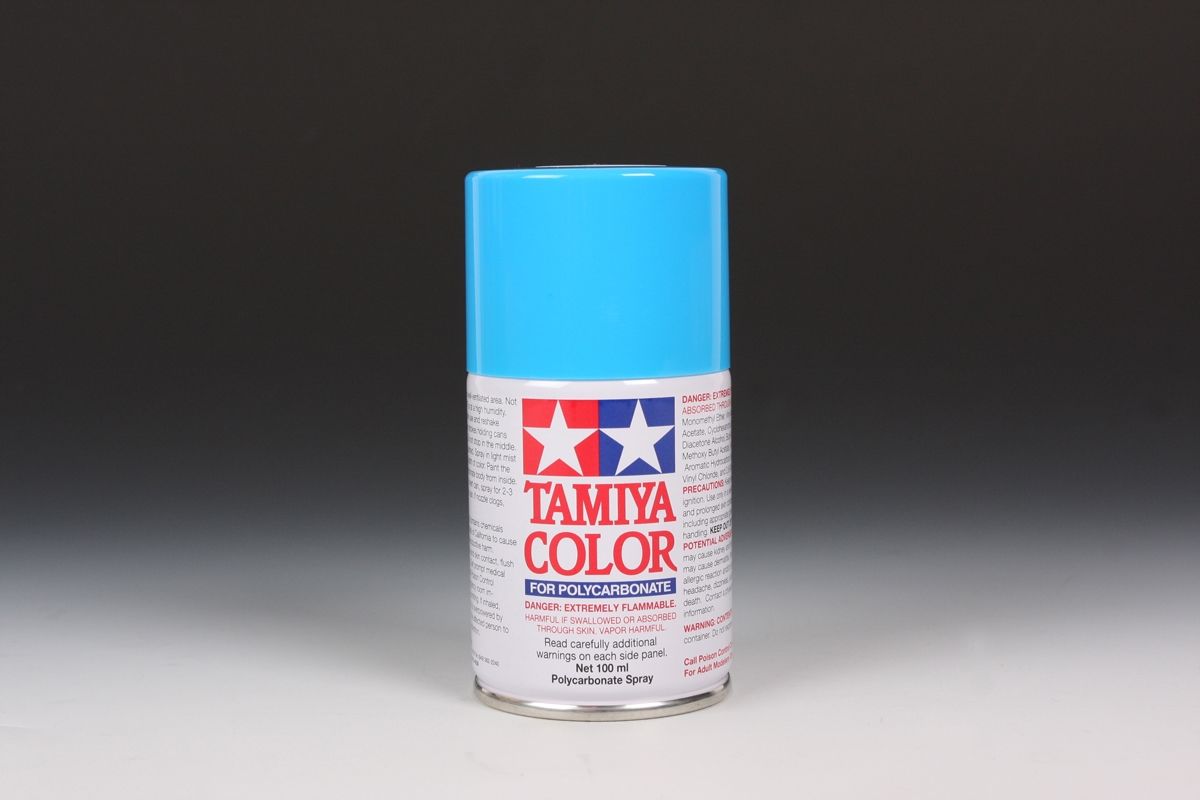 Tamiya PS-03 Light Blue 100ml Spray Can - Click Image to Close