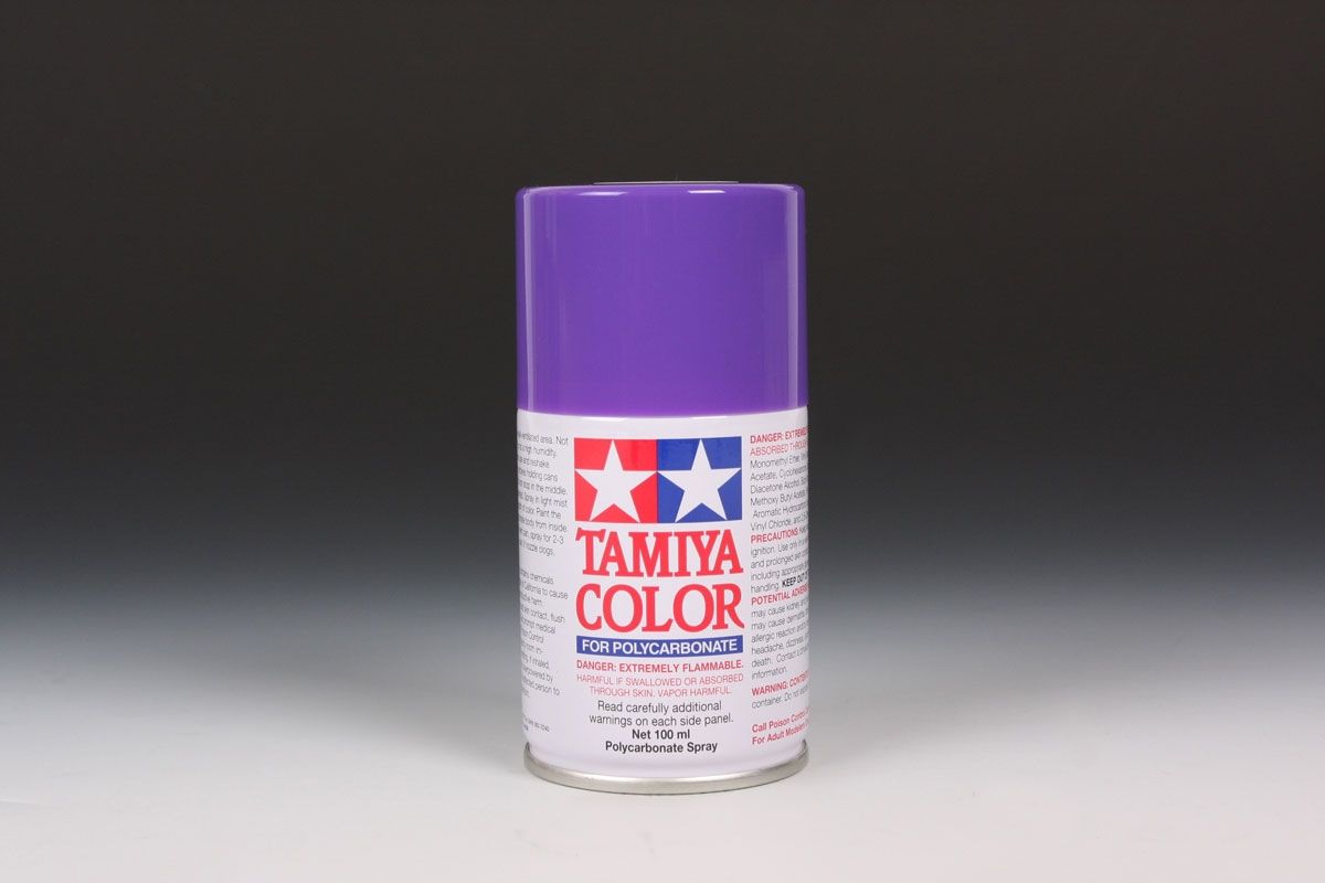 Tamiya PS-10 purple 100ml Spray Can - Click Image to Close