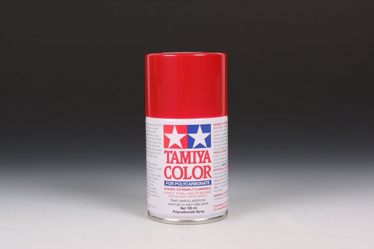 Tamiya PS-15 Metallic Red 100ml Spray can - Click Image to Close