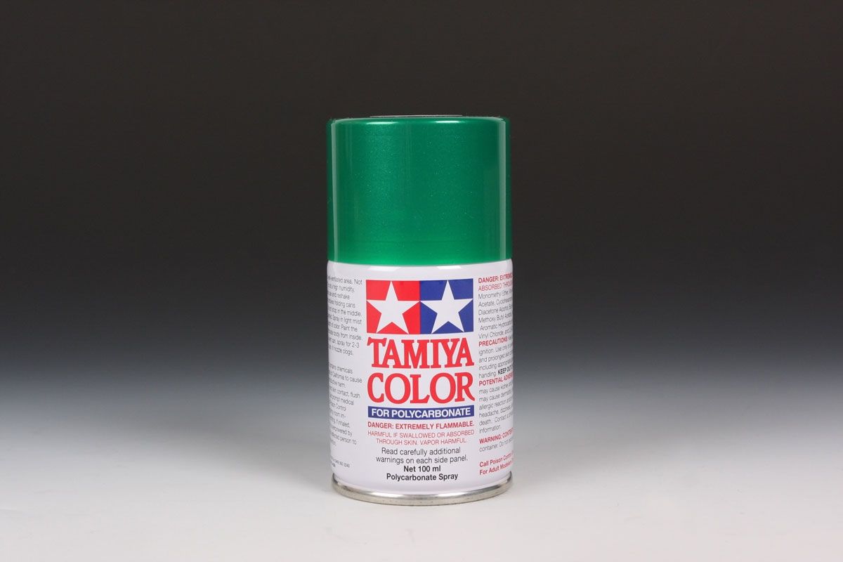 Tamiya PS-17 Metallic Green 100ml Spray Can - Click Image to Close