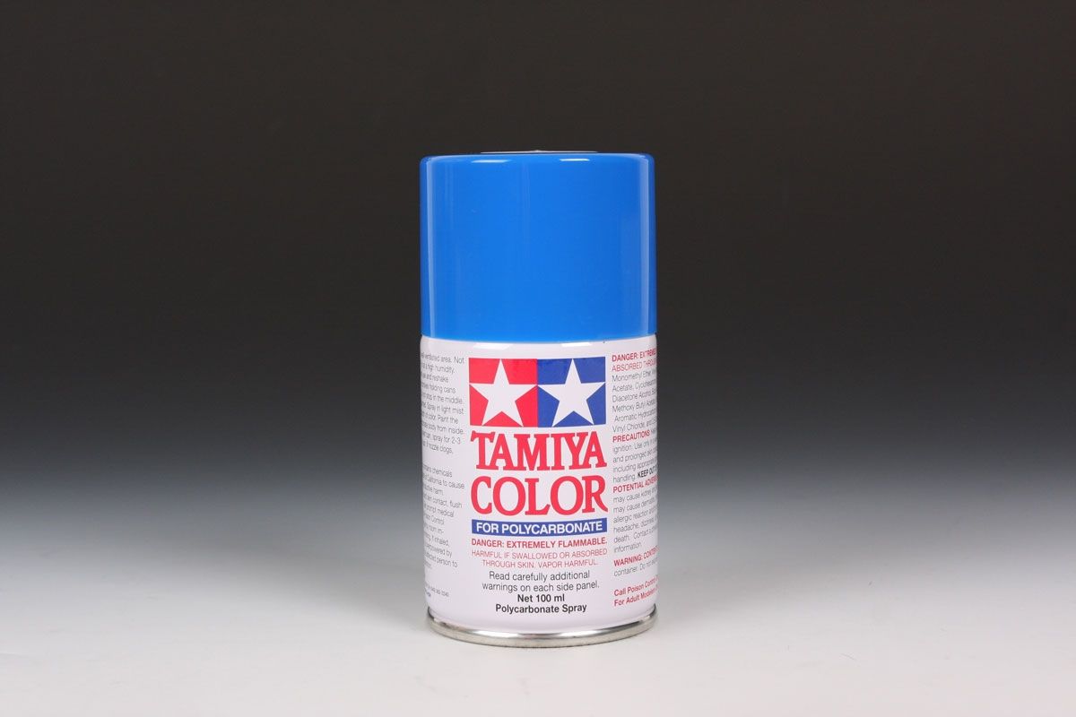 Tamiya PS-30 Brilliant Blue 100ml Spray can - Click Image to Close