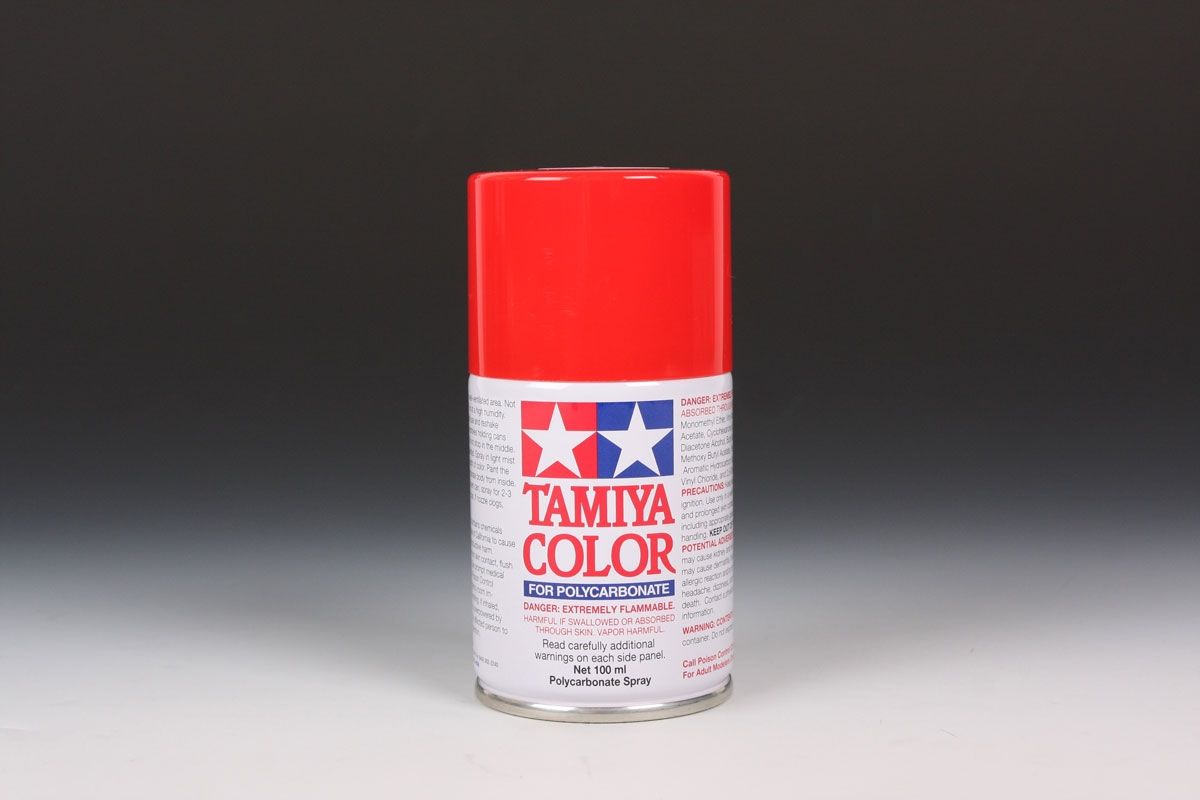 Tamiya PS-34 Bright Red 100ml Spray Can